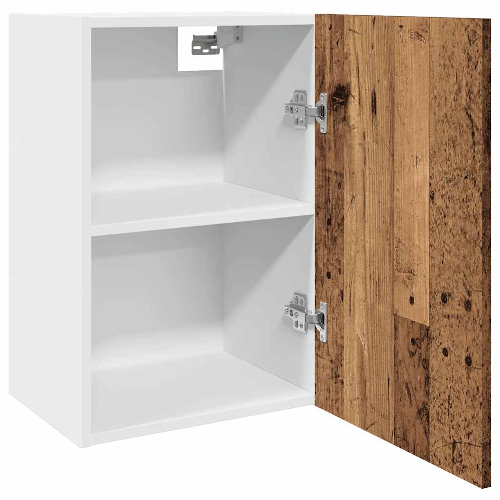 Závěsná Skříňka Old Wood 40X31X60 Cm Kompozitní Dřevo Staré Dřevo