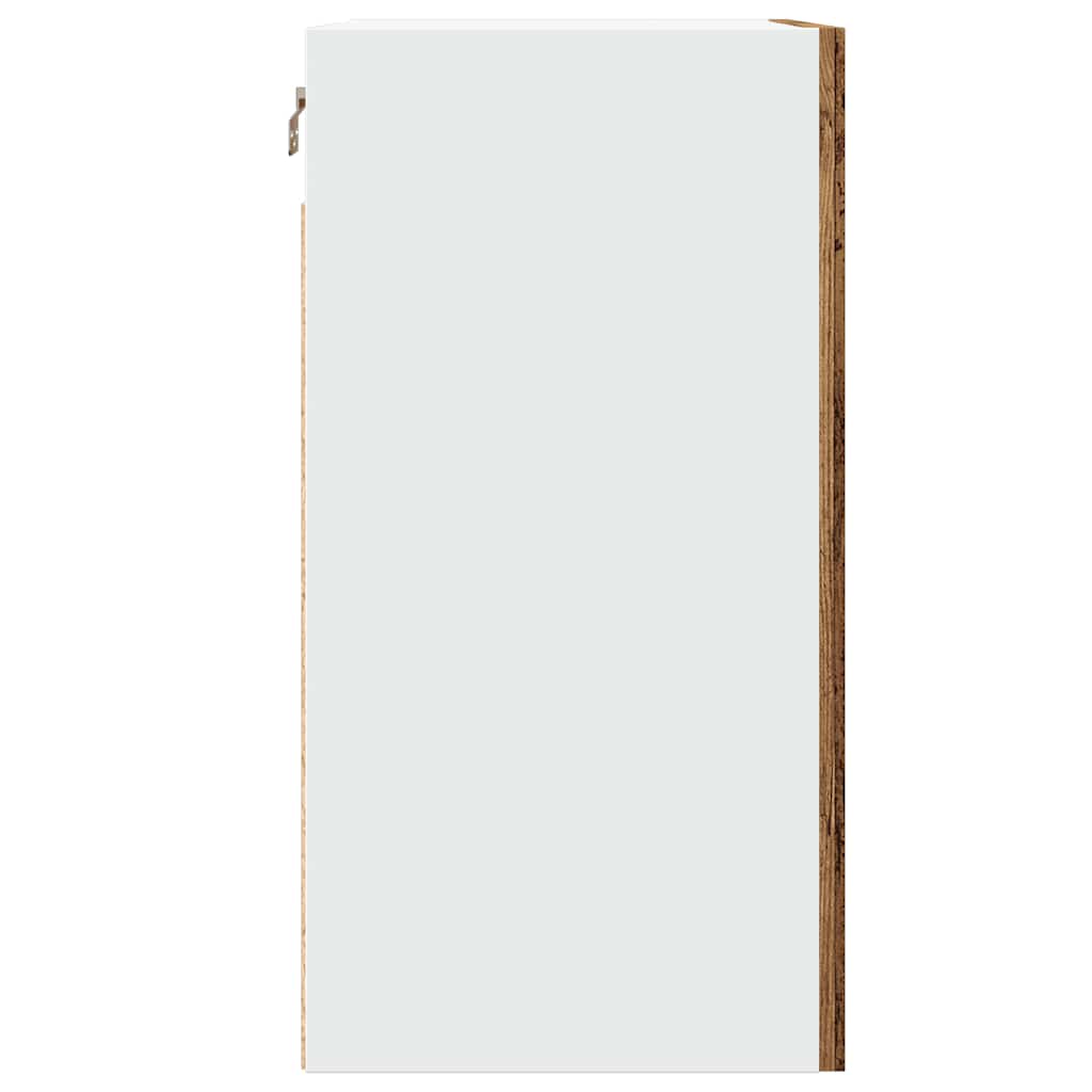 Závěsná Skříňka Old Wood 40X31X60 Cm Kompozitní Dřevo Staré Dřevo