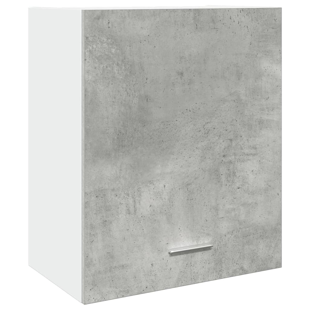 Závěsná Skříňka Betonově Šedá 50 X 31 X 60 Cm Kompozitní Dřevo Betonová Šedá