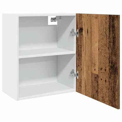 Závěsná Skříňka Old Wood 50 X 31 X 60 Cm Kompozitní Dřevo Staré Dřevo
