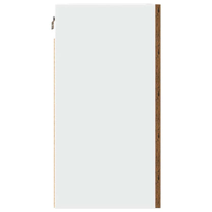 Závěsná Skříňka Old Wood 50 X 31 X 60 Cm Kompozitní Dřevo Staré Dřevo