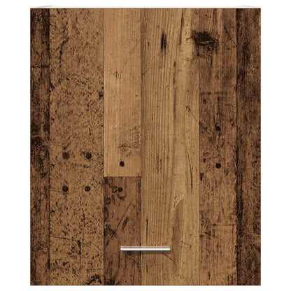 Závěsné Skříňky 2 Ks Old Wood 50 X 31 X 60 Cm Kompozitní Dřevo Staré Dřevo