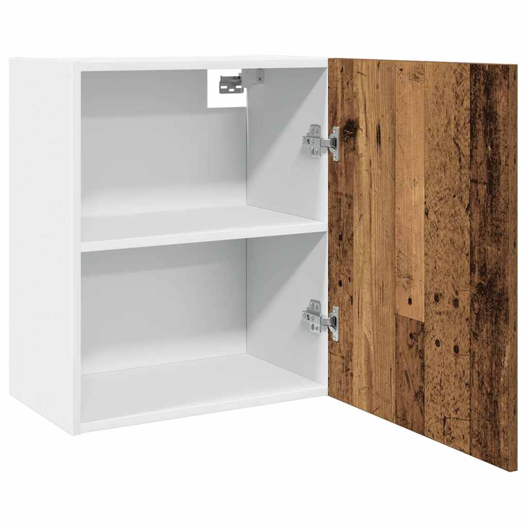 Závěsné Skříňky 2 Ks Old Wood 50 X 31 X 60 Cm Kompozitní Dřevo Staré Dřevo