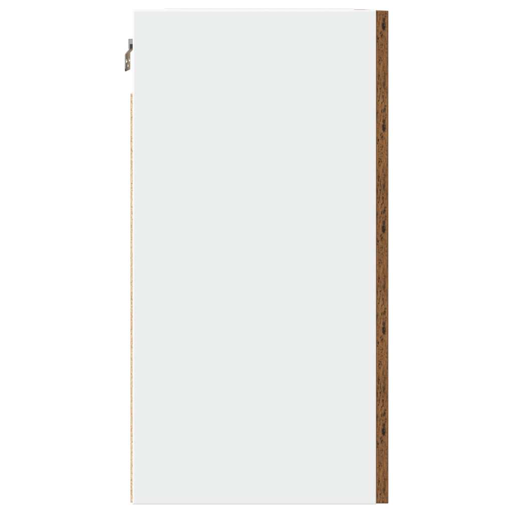 Závěsné Skříňky 2 Ks Old Wood 50 X 31 X 60 Cm Kompozitní Dřevo Staré Dřevo