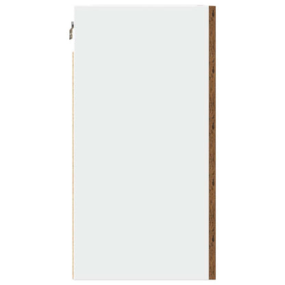 Závěsné Skříňky 2 Ks Old Wood 50 X 31 X 60 Cm Kompozitní Dřevo Staré Dřevo