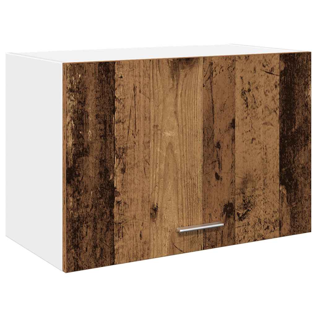 Závěsná Skříňka Old Wood 60 X 31 X 40 Cm Kompozitní Dřevo Staré Dřevo