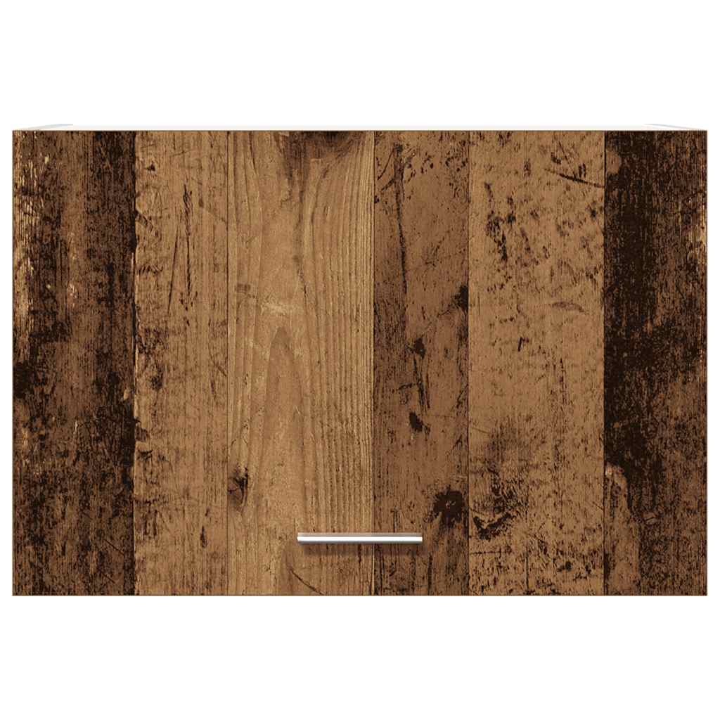 Závěsná Skříňka Old Wood 60 X 31 X 40 Cm Kompozitní Dřevo Staré Dřevo