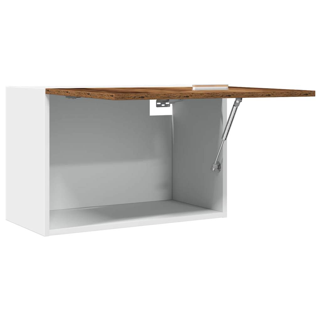Závěsná Skříňka Old Wood 60 X 31 X 40 Cm Kompozitní Dřevo Staré Dřevo