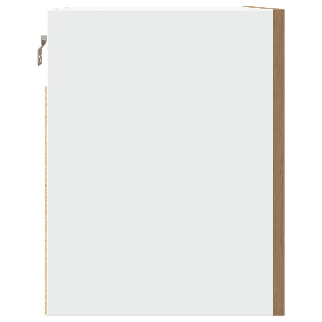 Závěsná Skříňka 60 X 31 X 40 Cm Kompozitní Dřevo Dub Artisan