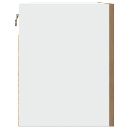 Závěsná Skříňka 60 X 31 X 40 Cm Kompozitní Dřevo Dub Artisan