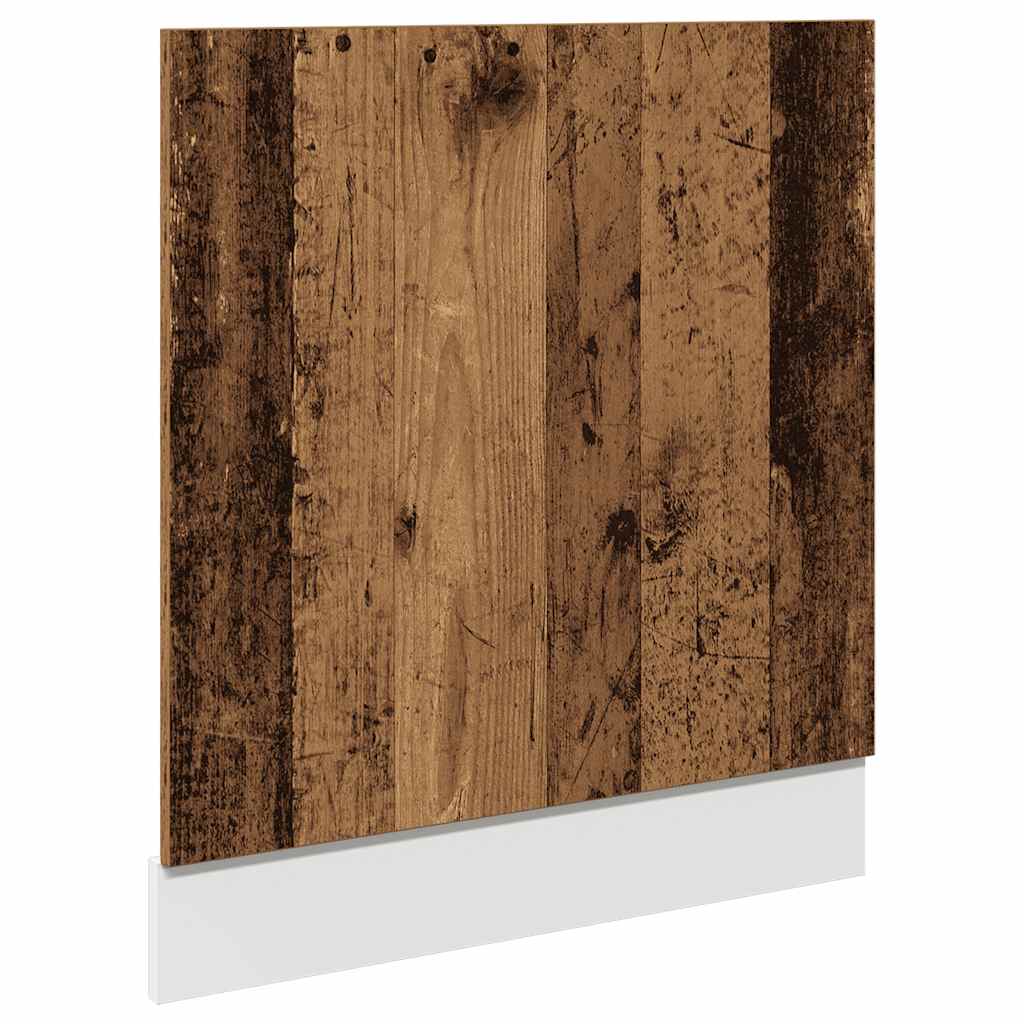 Panel Na Myčku Old Wood 60 X 1,5 X 67 Cm Kompozitní Dřevo Staré Dřevo