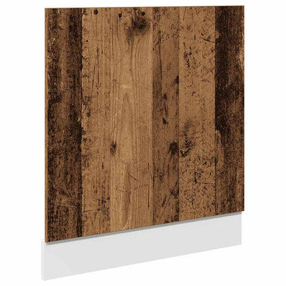 Panel Na Myčku Old Wood 60 X 1,5 X 67 Cm Kompozitní Dřevo Staré Dřevo
