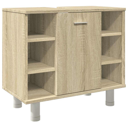 Koupelnová Skříňka Dub Sonoma 60 X 32 X 53,5 Cm Dřevotříska Dub Sonoma