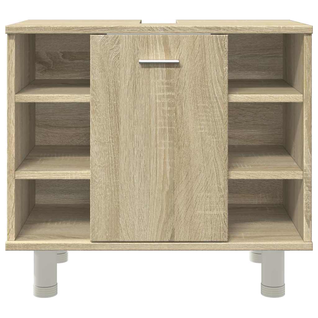 Koupelnová Skříňka Dub Sonoma 60 X 32 X 53,5 Cm Dřevotříska Dub Sonoma