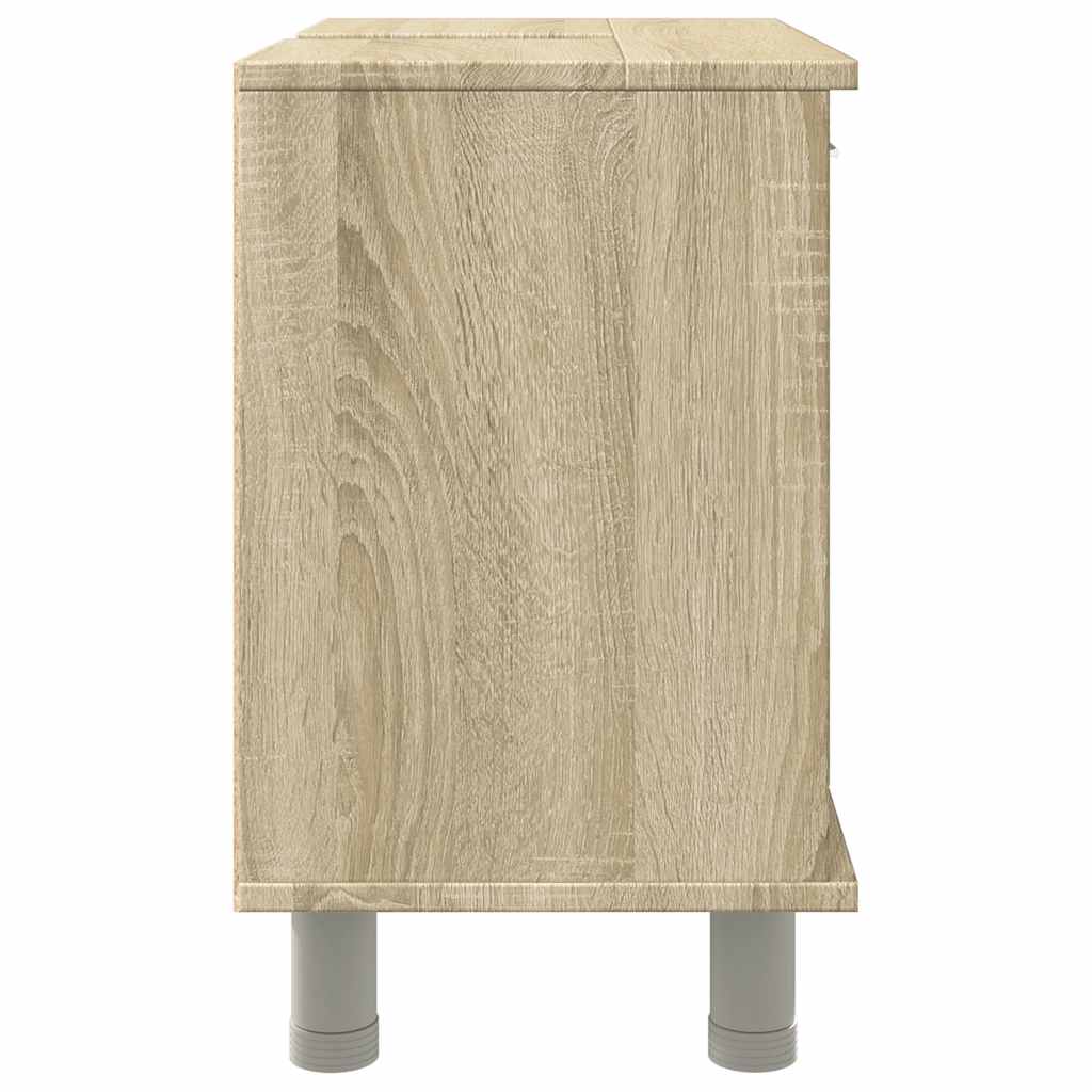 Koupelnová Skříňka Dub Sonoma 60 X 32 X 53,5 Cm Dřevotříska Dub Sonoma