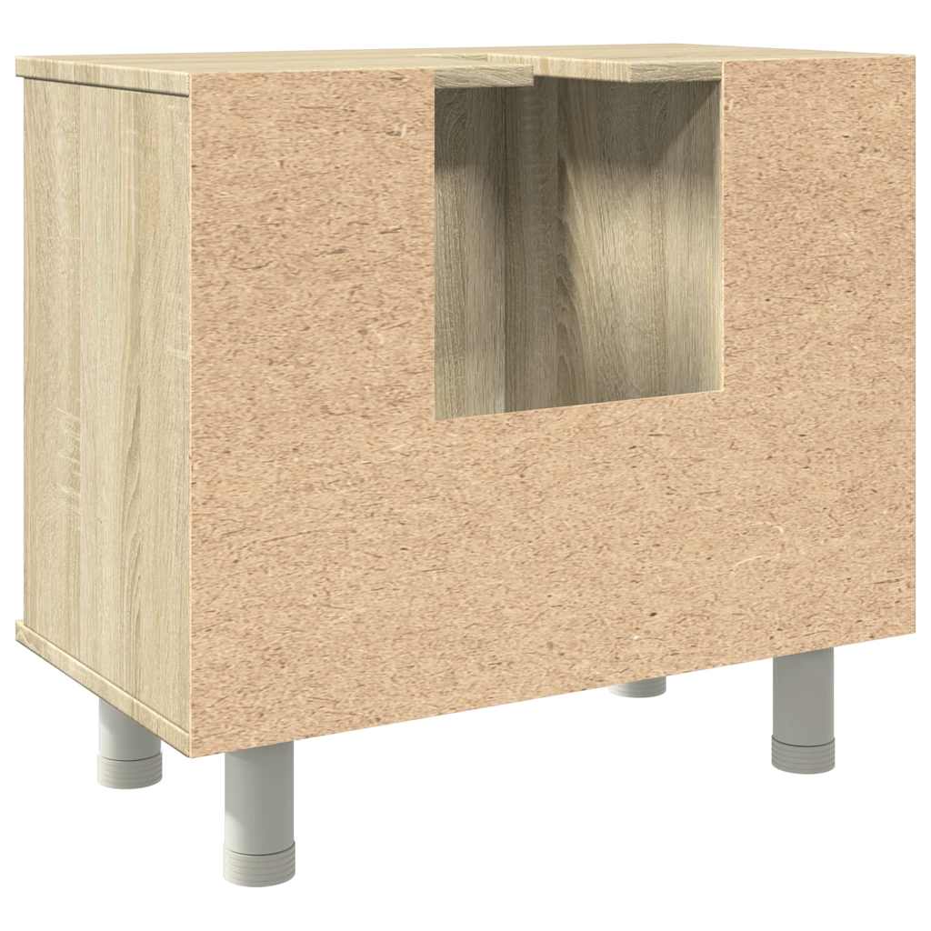 Koupelnová Skříňka Dub Sonoma 60 X 32 X 53,5 Cm Dřevotříska Dub Sonoma