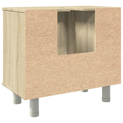 Koupelnová Skříňka Dub Sonoma 60 X 32 X 53,5 Cm Dřevotříska Dub Sonoma
