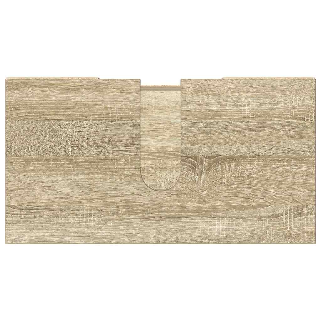 Koupelnová Skříňka Dub Sonoma 60 X 32 X 53,5 Cm Dřevotříska Dub Sonoma