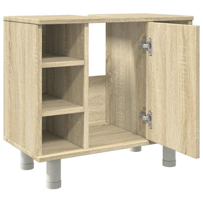 Koupelnová Skříňka Dub Sonoma 60 X 32 X 53,5 Cm Dřevotříska Dub Sonoma