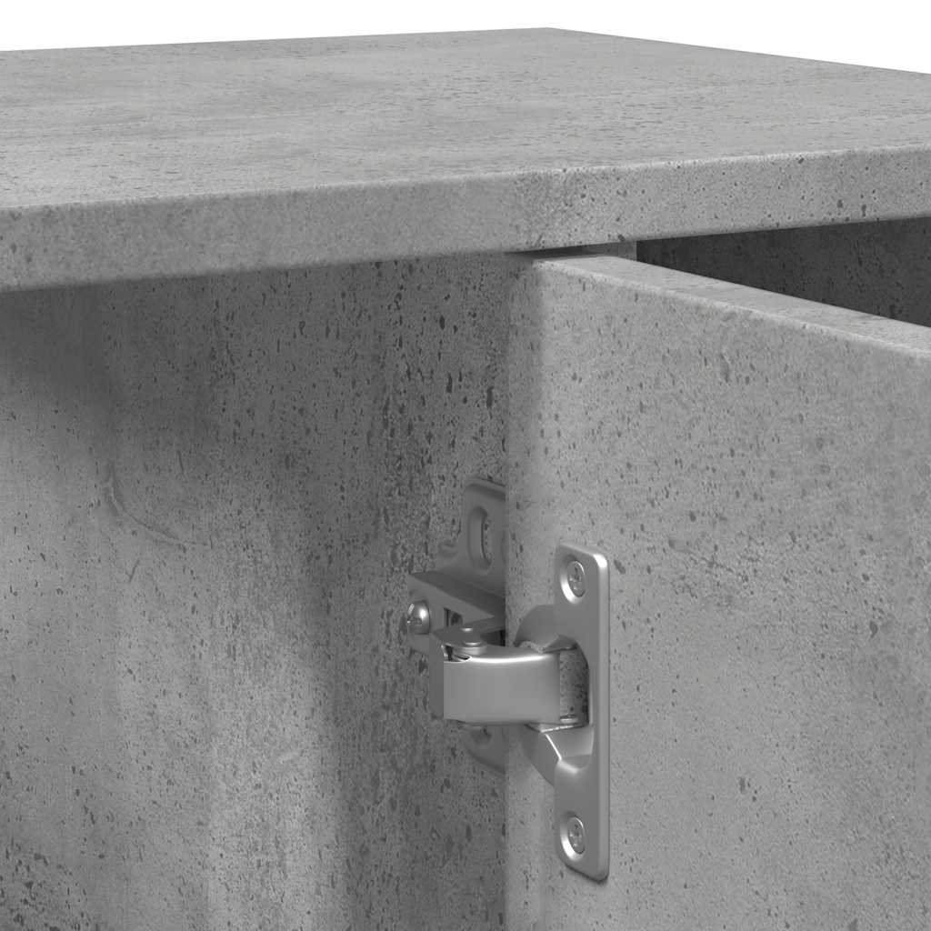 Koupelnová Skříňka Betonově Šedá 60 X 32 X 53,5 Cm Dřevotříska