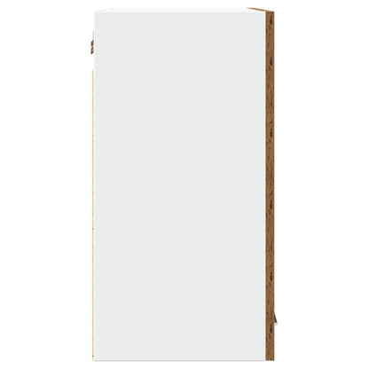 Kuchyňská Nástěnná Skříňka Prosklená Dvířka Old Wood 60X31X60Cm Staré Dřevo