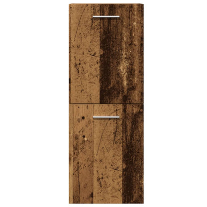 Koupelnová Závěsná Skříňka Old Wood 30 X 30 X 80 Cm Kompozit