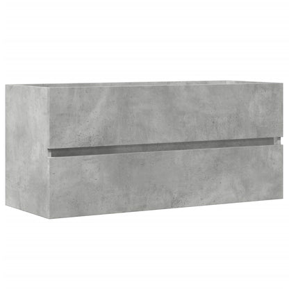 Skříňka Pod Umyvadlo Betonově Šedá 100X38,5X45 Cm Dřevotříska