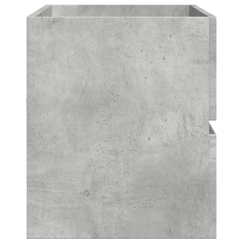Skříňka Pod Umyvadlo Betonově Šedá 100X38,5X45 Cm Dřevotříska