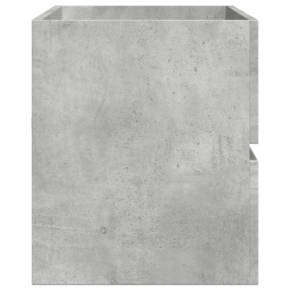 Skříňka Pod Umyvadlo Betonově Šedá 100X38,5X45 Cm Dřevotříska