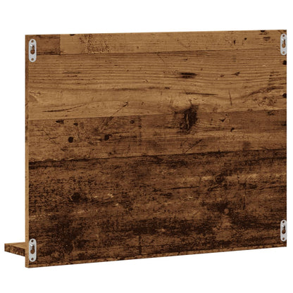 Koupelnová Skříňka Se Zrcadlem Old Wood 60 X 10,5 X 45 Cm