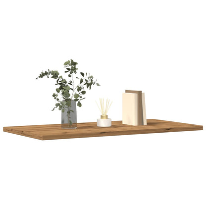 Přídavné Police 4 Ks 60X10X1,5 Cm Kompozitní Dřevo Dub Artisan