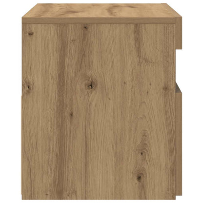 Tv Stolek S Led Dub Artisan 60 X 35 X 40 Cm Kompozitní Dřevo