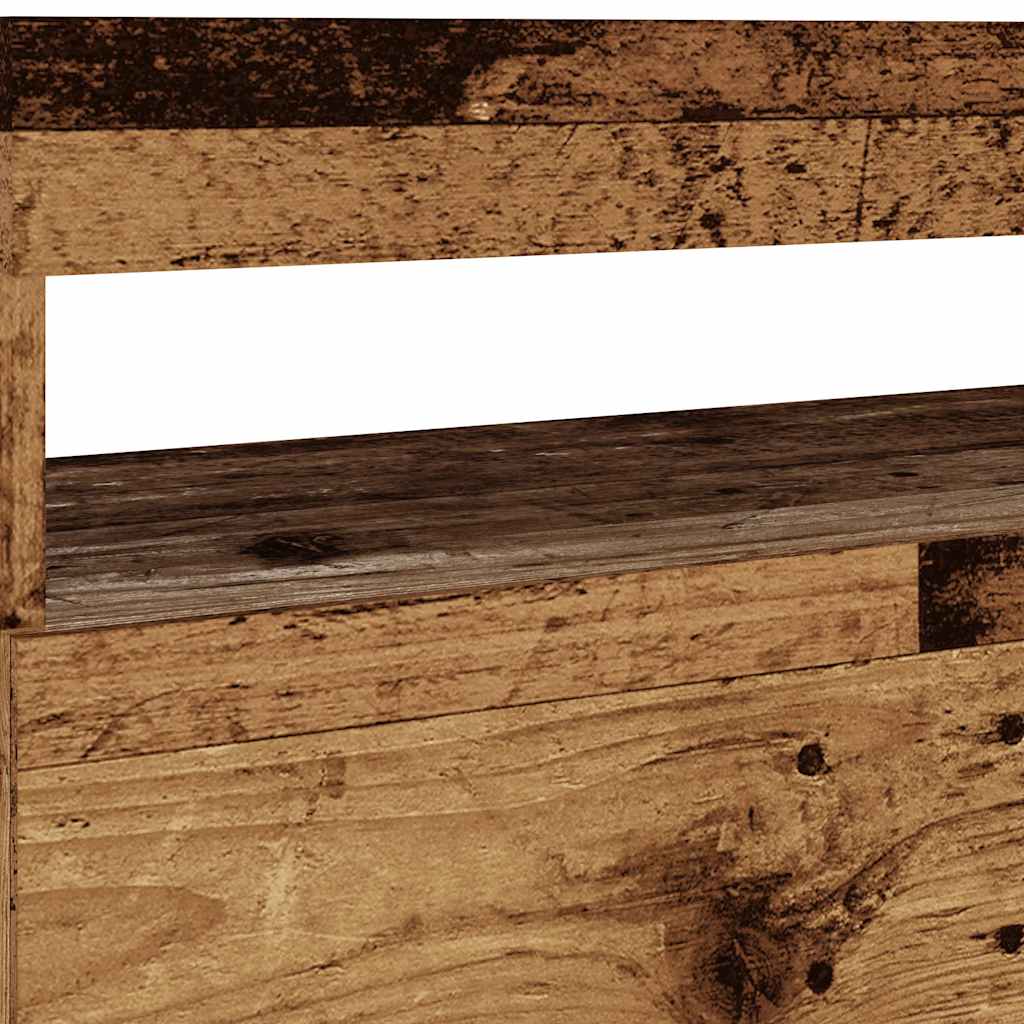 Tv Stolky S Led 2 Ks Old Wood Kompozitní Dřevo