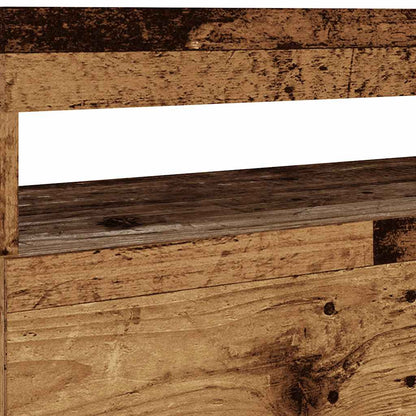 Tv Stolky S Led 2 Ks Old Wood Kompozitní Dřevo