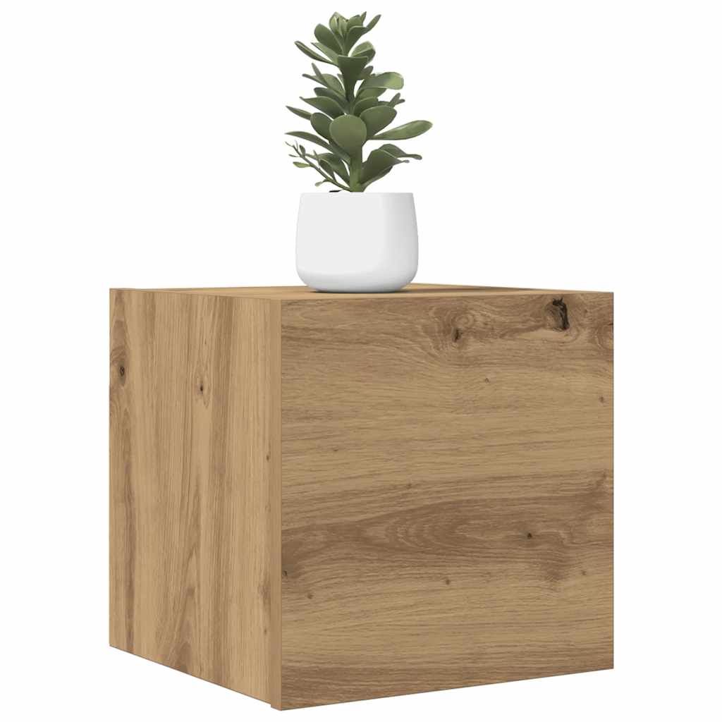 Nástěnné Tv Skříňky 2 Ks 30,5X30X30 Cm