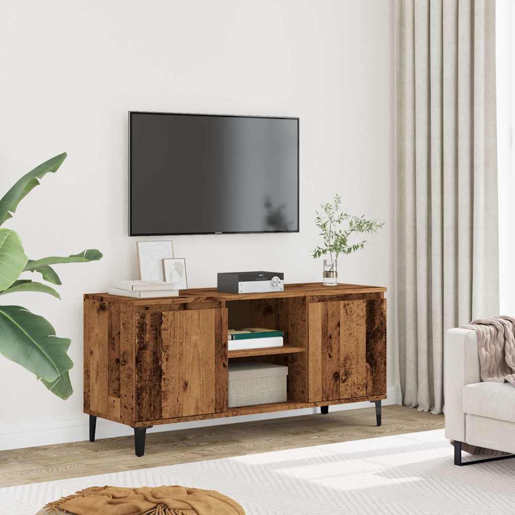 Tv Skříňka Old Wood 102 X 35 X 50 Cm Kompozitní Dřevo