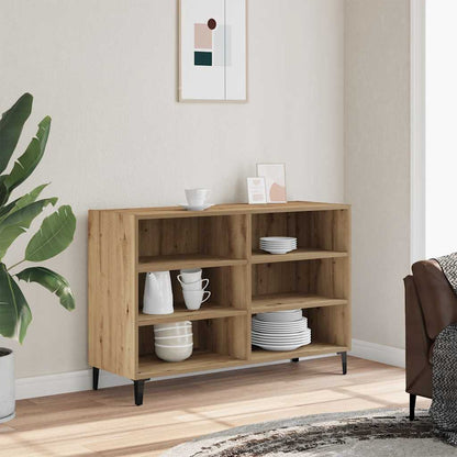 Příborník Betonově Šedý 103,5 X 35 X 70 Cm Kompozitní Dřevo