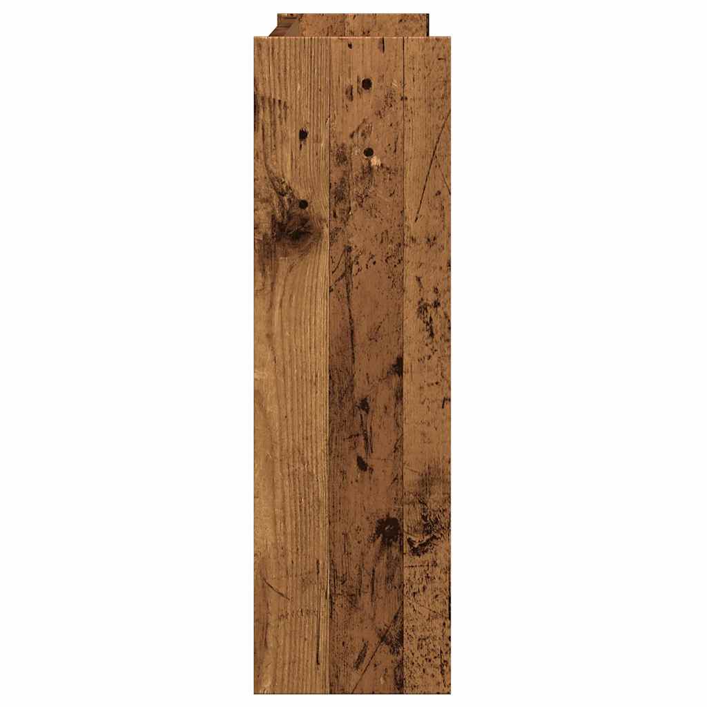 Nástěnný Botník Old Wood 80 X 18 X Kompozitní Dřevo Staré Dřevo