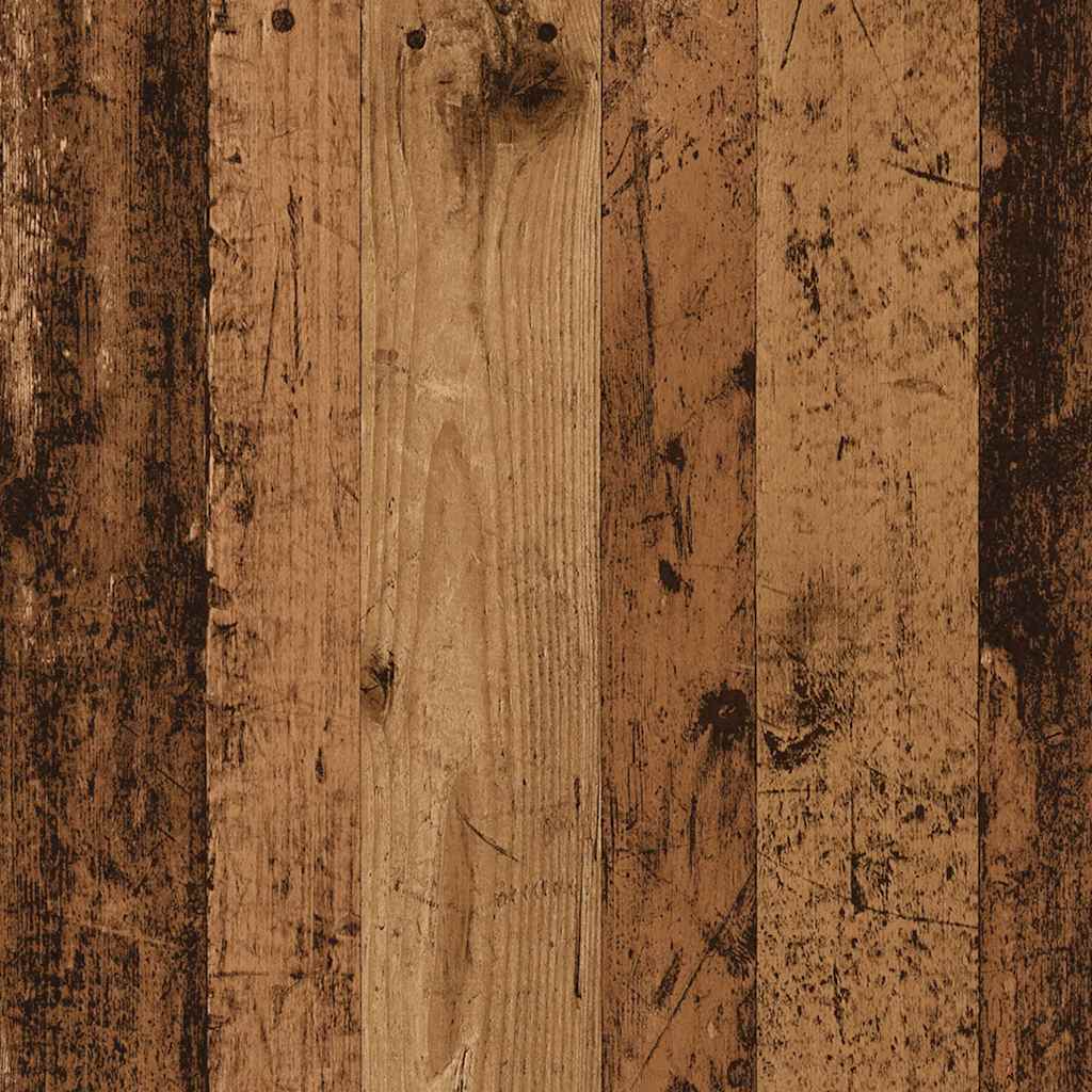 Nástěnný Botník Old Wood 80 X 18 X Kompozitní Dřevo Staré Dřevo