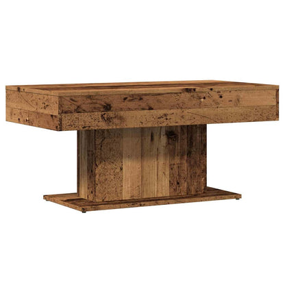 Konferenční Stolek Staré Dřevo 96 X 50 X 45 Cm, Umělé Dřevo