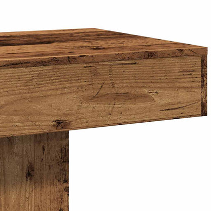 Konferenční Stolek Staré Dřevo 96 X 50 X 45 Cm, Umělé Dřevo