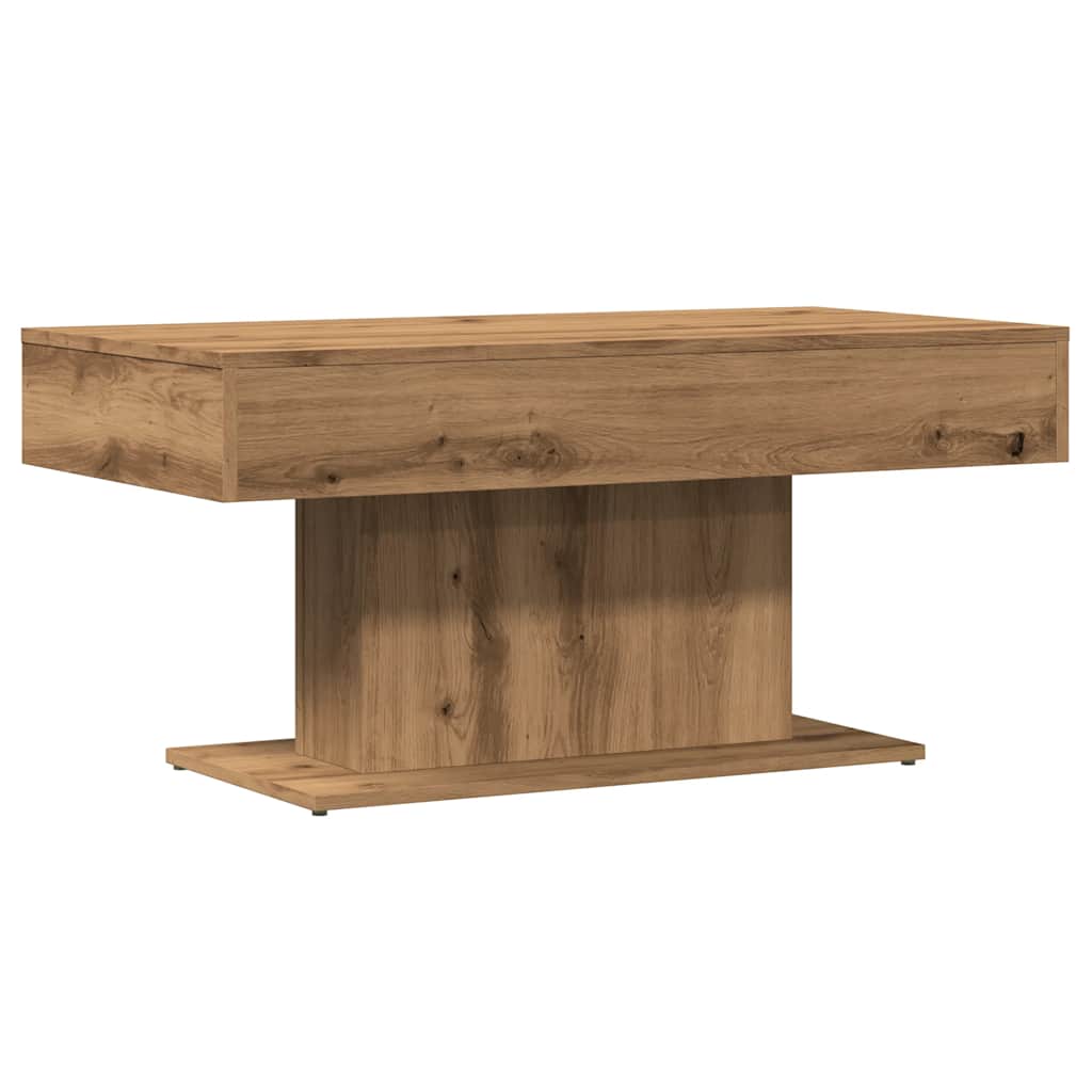 Konferenční Stolek Artisan Dub 96 X 50 X 45 Cm Konstrukce Dřeva