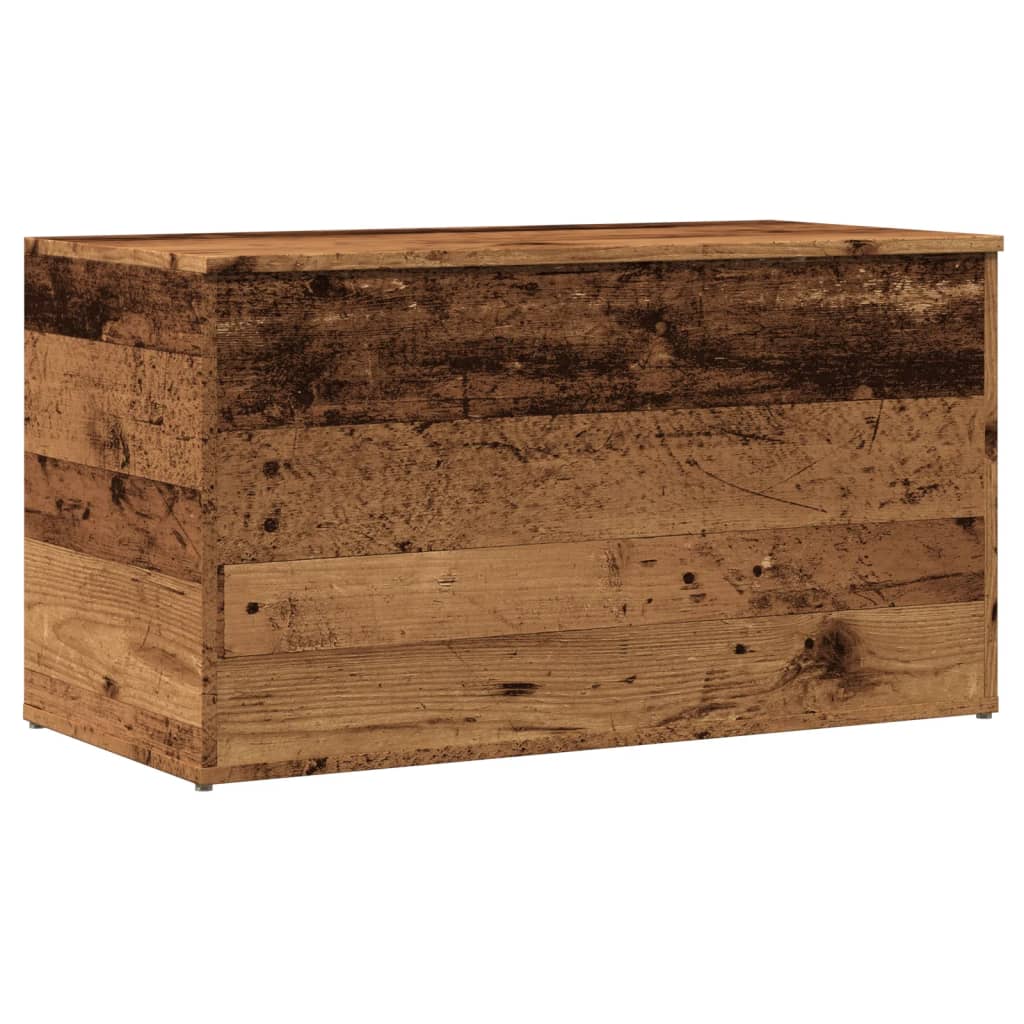 Úložná Truhla Old Wood 84 X 42 X 46 Cm Kompozitní Dřevo