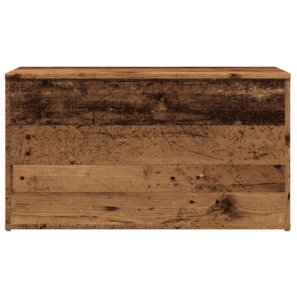 Úložná Truhla Old Wood 84 X 42 X 46 Cm Kompozitní Dřevo
