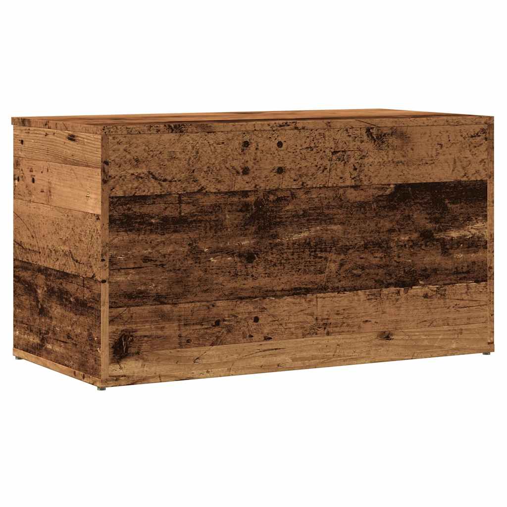 Úložná Truhla Old Wood 84 X 42 X 46 Cm Kompozitní Dřevo
