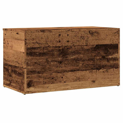 Úložná Truhla Old Wood 84 X 42 X 46 Cm Kompozitní Dřevo