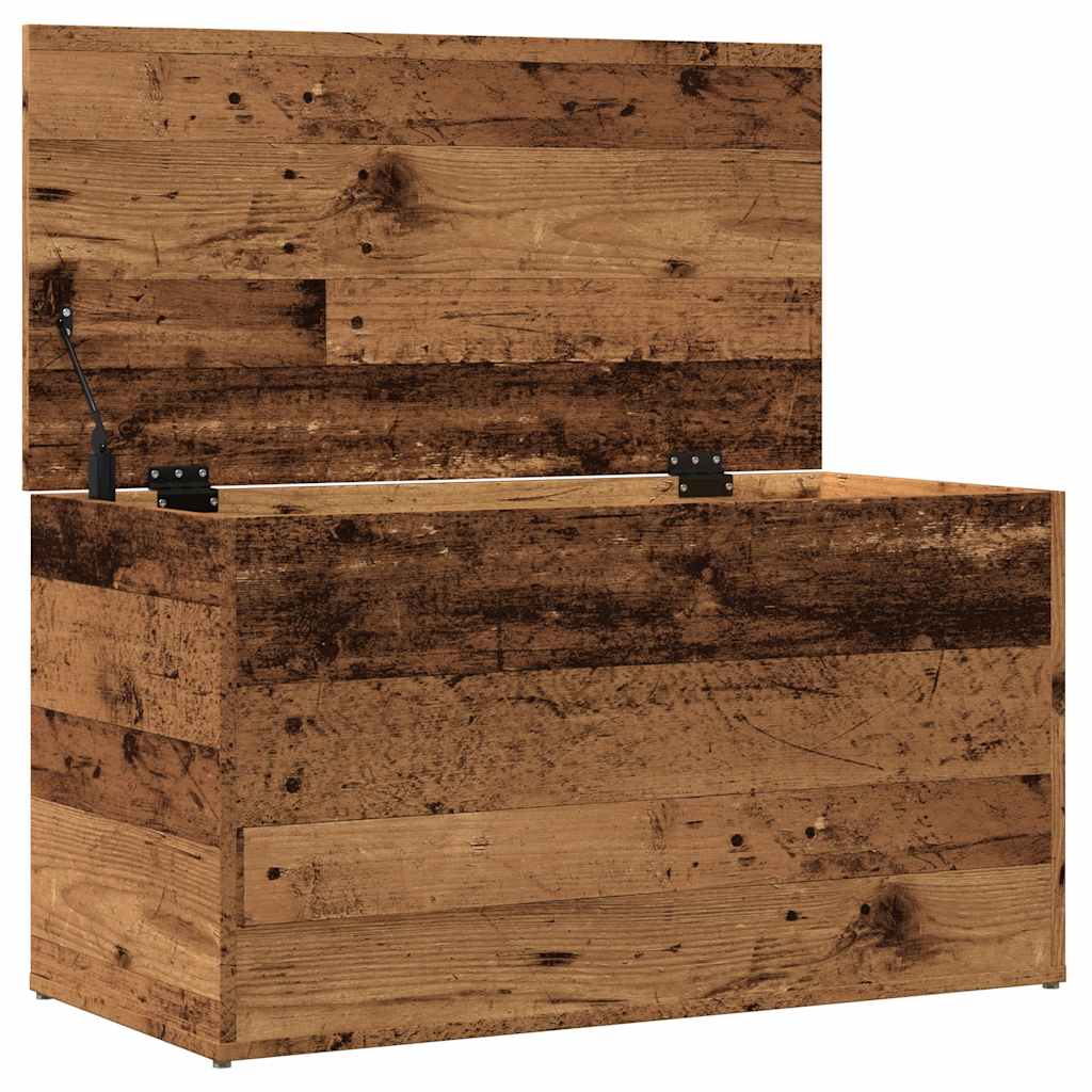 Úložná Truhla Old Wood 84 X 42 X 46 Cm Kompozitní Dřevo