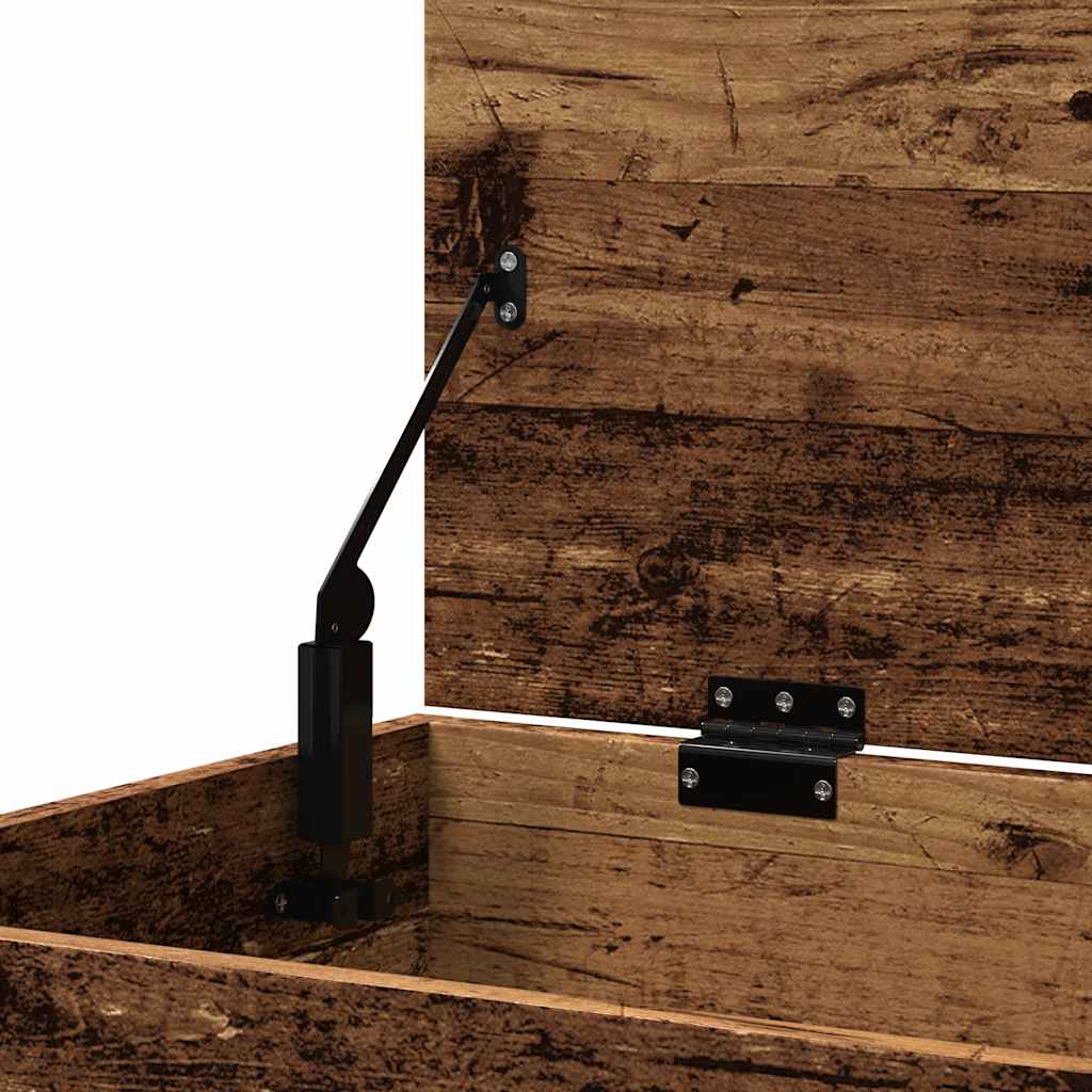Úložná Truhla Old Wood 84 X 42 X 46 Cm Kompozitní Dřevo