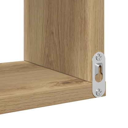 Nástěnná Rohová Police 40 X 40 X 49,5 Cm Kompozit