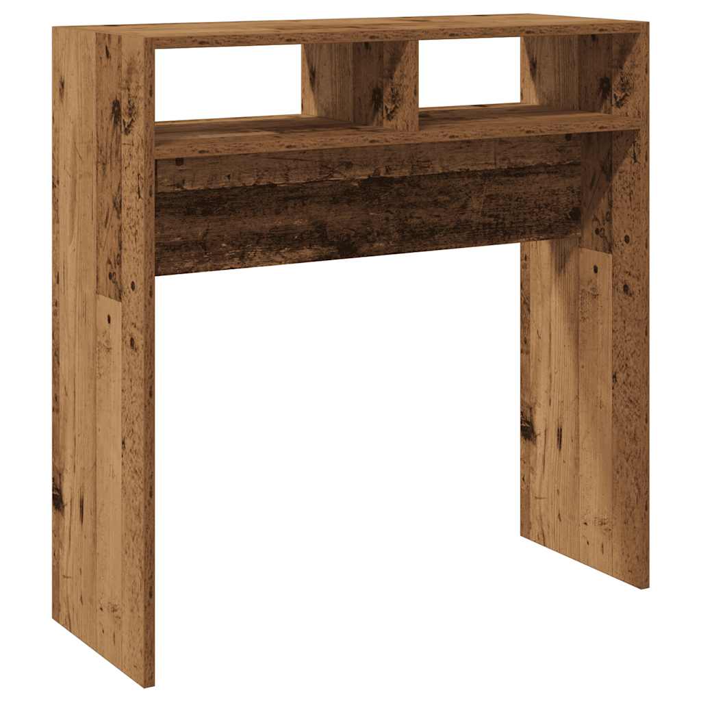 Konzolový Stolek Old Wood 78 X 30 X 80 Cm Kompozitní Dřevo